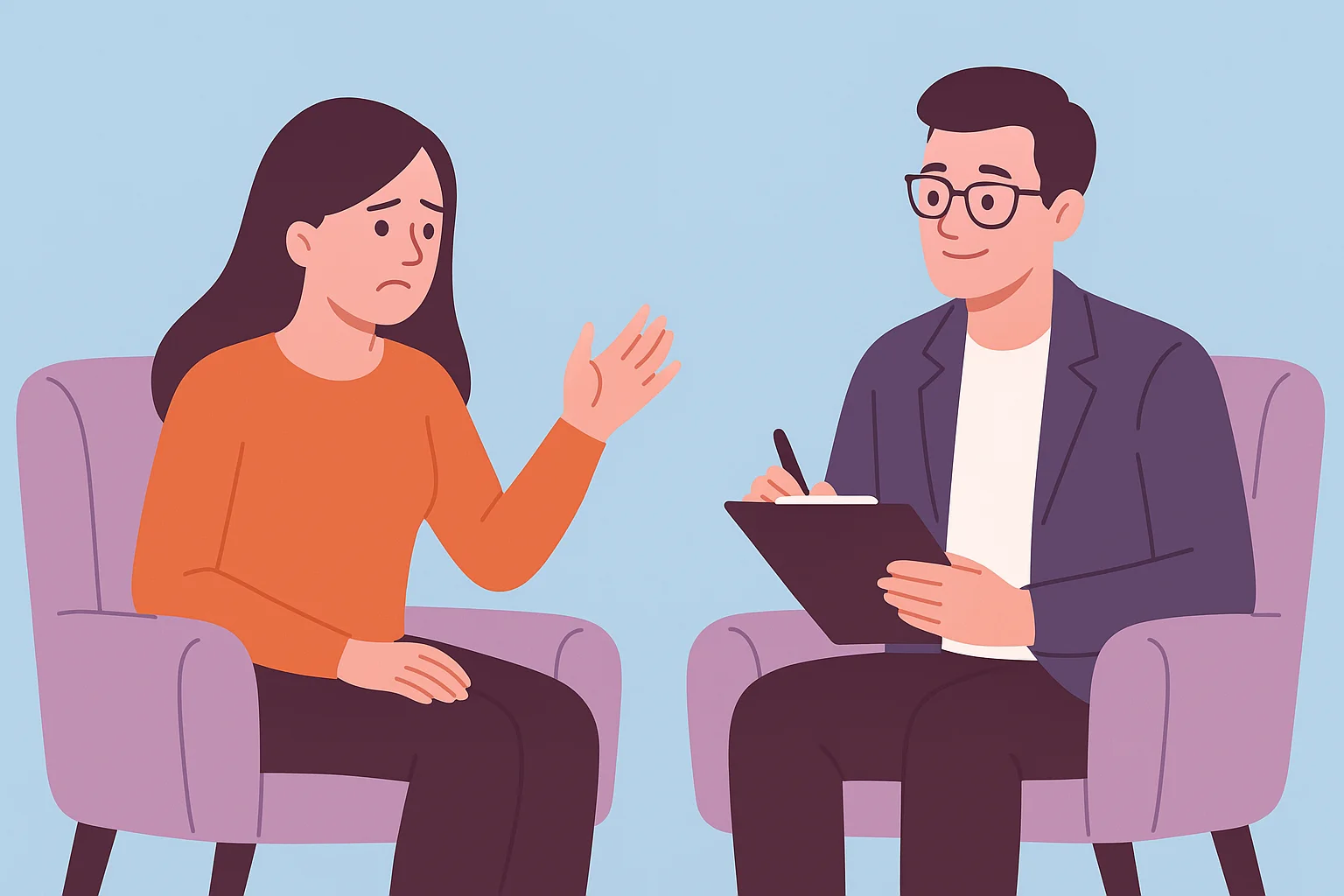 Cognitive Characteristics of Phobias 2 Therapeutic Discussion in Purple Tones