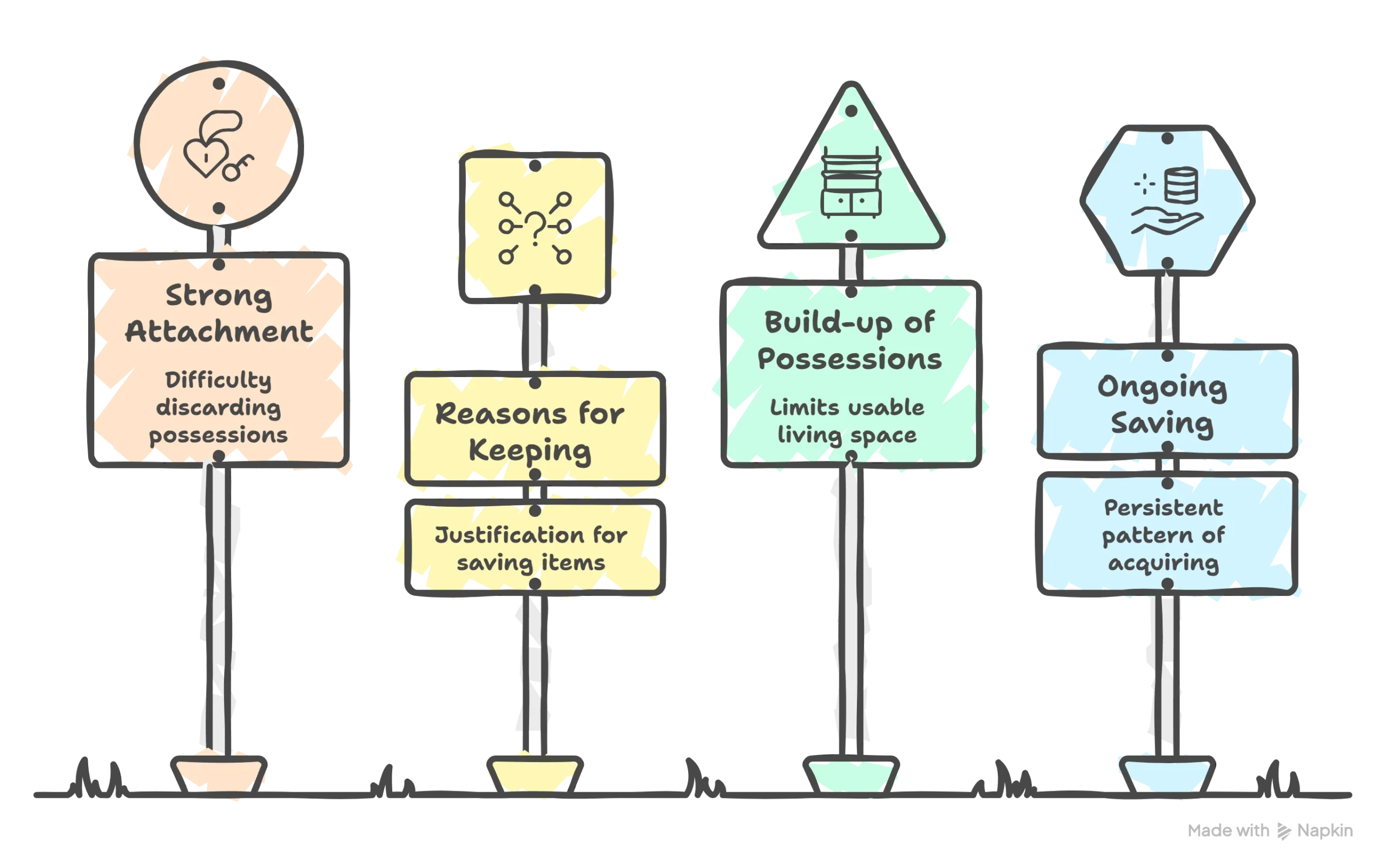 infographic illustrating What Is Hoarding Disorder